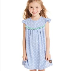 Matilda Jane Blue Bonnet Pearl Dress girls 8